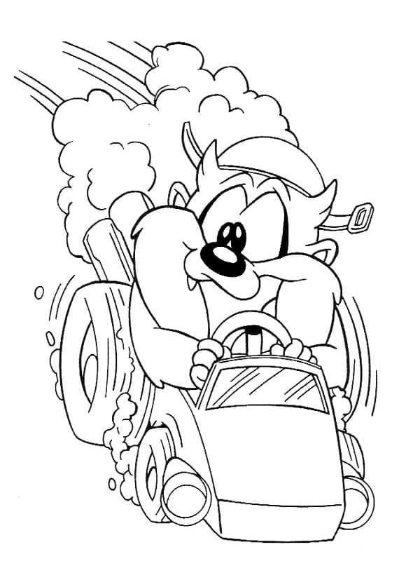 Ilustração de Taz #209806 para colorir, parte da coleção Personagens de Desenhos Animados Ilustração de Taz #209806 para colorir, parte da coleção Personagens de Desenhos Animados