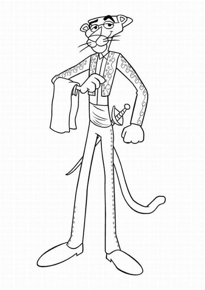 Desenho gratuito The Pink Panther #203287 da colecao Personagens de Desenhos Animados para imprimir