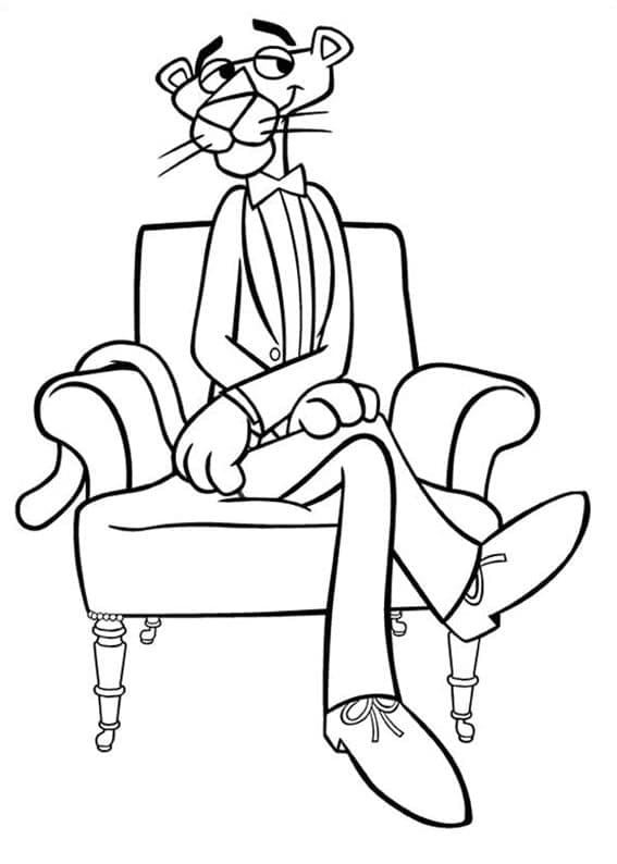 Desenho gratuito The Pink Panther #203290 da colecao Personagens de Desenhos Animados para imprimir