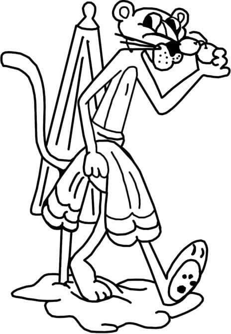 Desenho gratuito The Pink Panther #203293 da colecao Personagens de Desenhos Animados para imprimir