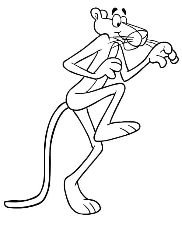 Desenho gratuito The Pink Panther #203296 da colecao Personagens de Desenhos Animados para imprimir