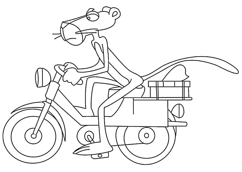 Desenho gratuito The Pink Panther #203297 da colecao Personagens de Desenhos Animados para imprimir