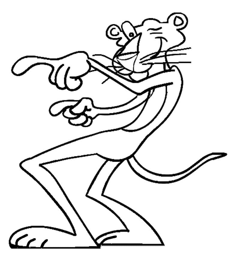 Desenho gratuito The Pink Panther #203304 da colecao Personagens de Desenhos Animados para imprimir