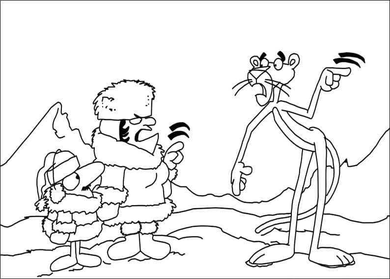 Desenho gratuito The Pink Panther #203307 da colecao Personagens de Desenhos Animados para imprimir