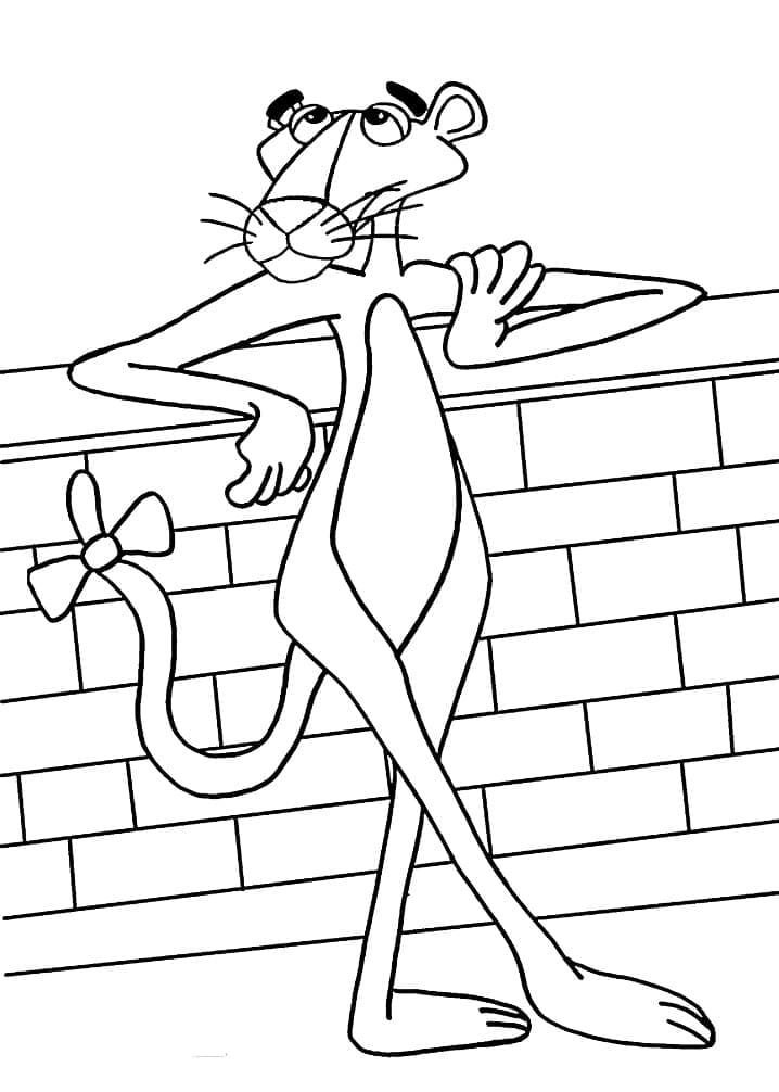 Desenho gratuito The Pink Panther #203314 da colecao Personagens de Desenhos Animados para imprimir