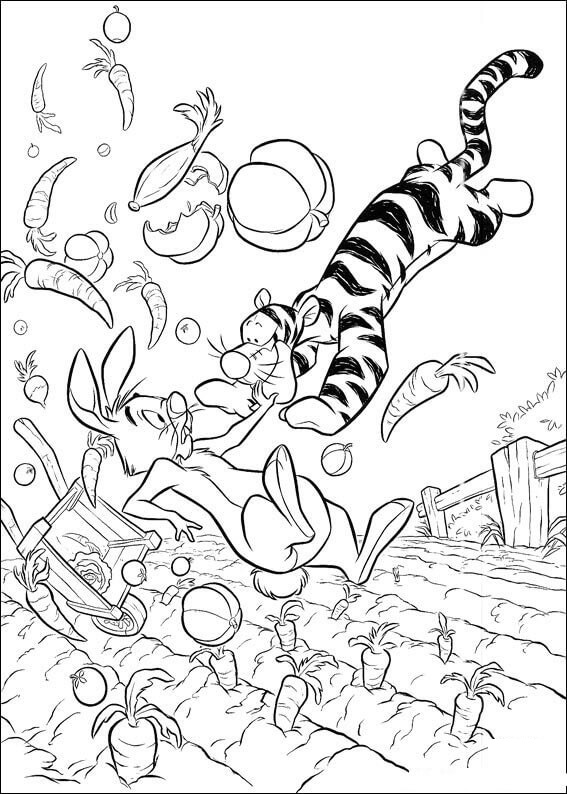 Desenho gratuito Tigger #188261 da colecao Personagens de Desenhos Animados para imprimir