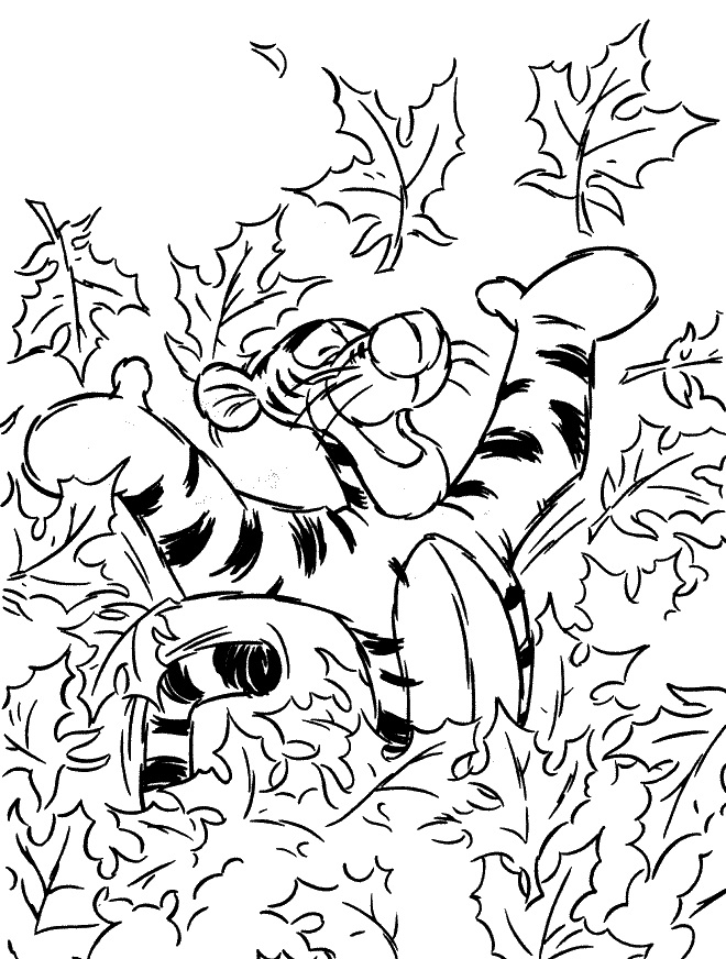 Desenho gratuito Tigger #188263 da colecao Personagens de Desenhos Animados para imprimir