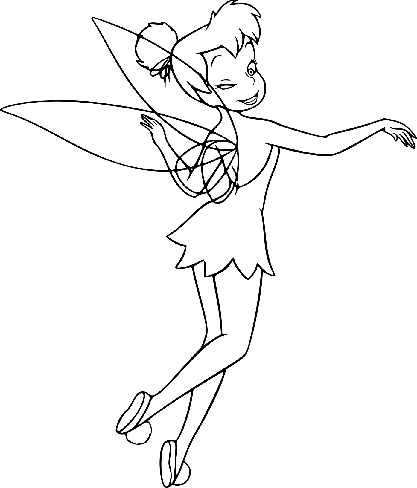 Desenho gratuito Tinker Bell #170482 da colecao Personagens de Desenhos Animados para imprimir