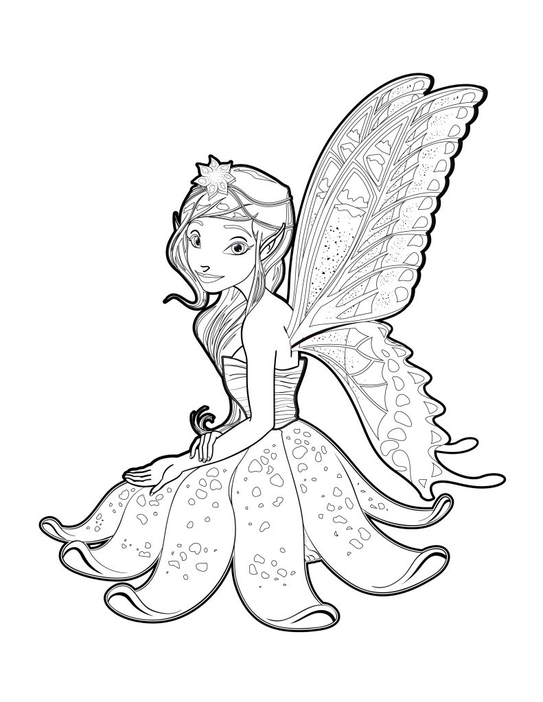 Desenho gratuito Tinker Bell #170542 da colecao Personagens de Desenhos Animados para imprimir