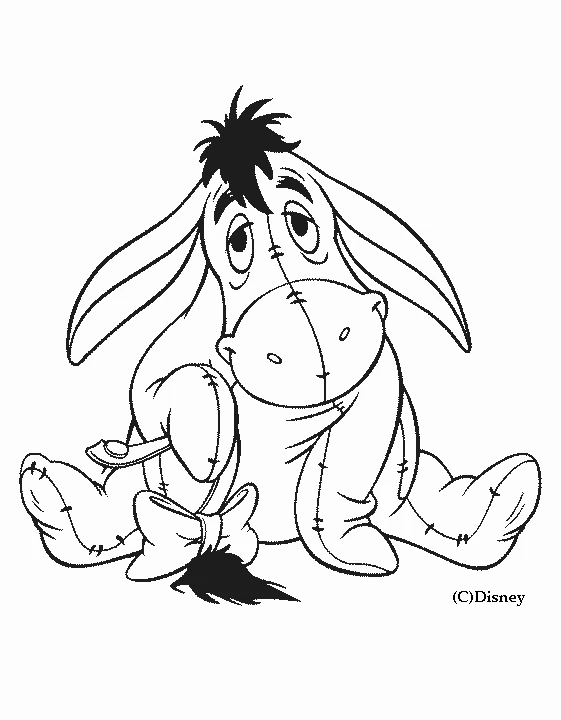 Página para colorir: Ursinho Pooh (Personagens de Desenhos Animados) #28628 - Páginas para Colorir Imprimíveis Gratuitamente