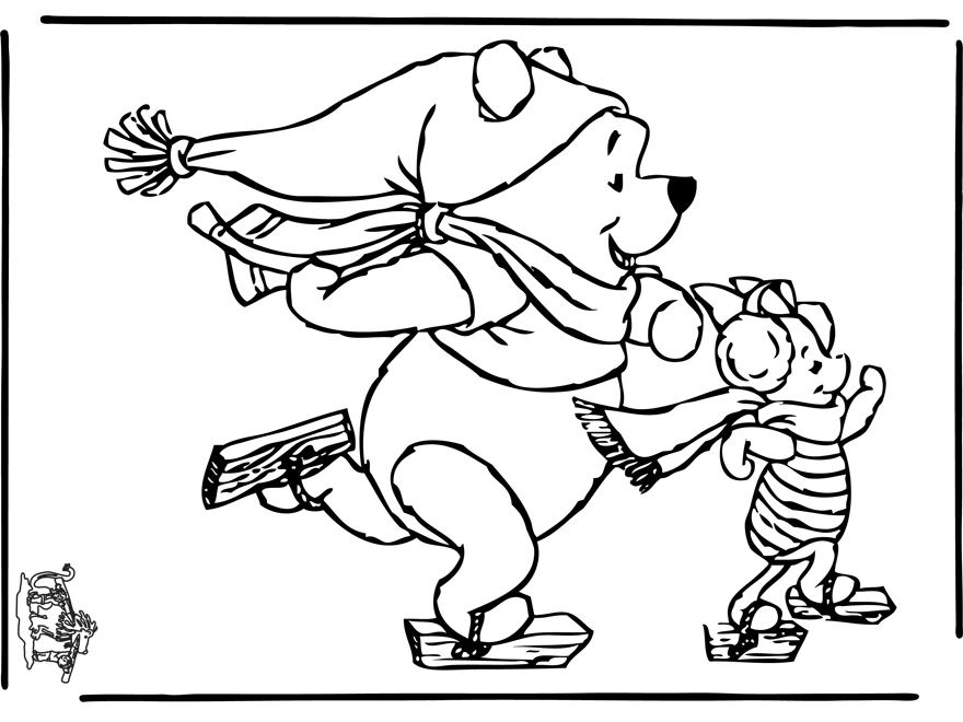 Desenho gratuito Ursinho Pooh #28861 da colecao Personagens de Desenhos Animados para imprimir