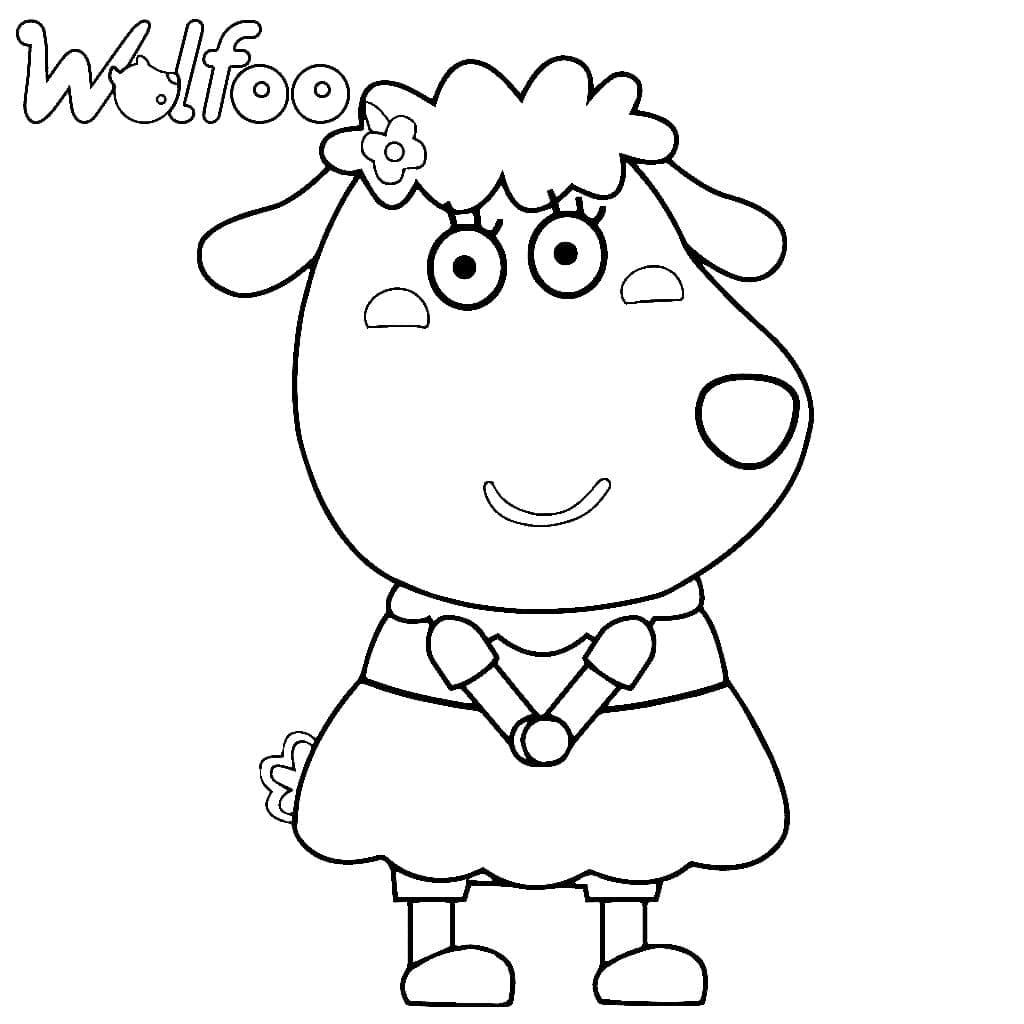Desenho gratuito Wolfoo #185566 da colecao Personagens de Desenhos Animados para imprimir