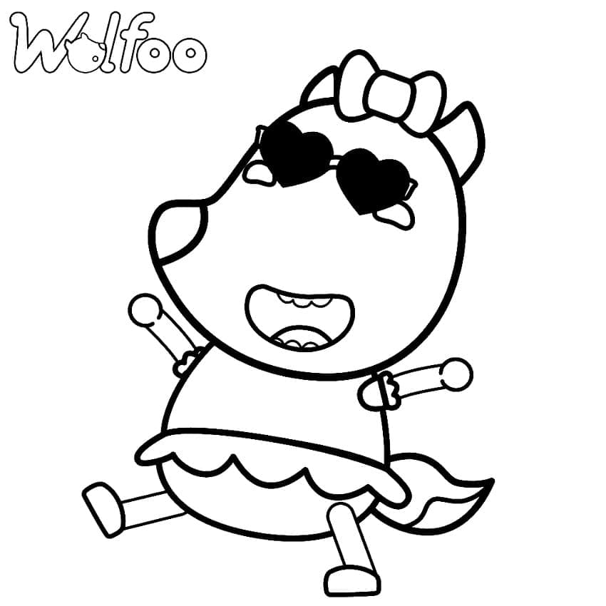 Desenho gratuito Wolfoo #185570 da colecao Personagens de Desenhos Animados para imprimir