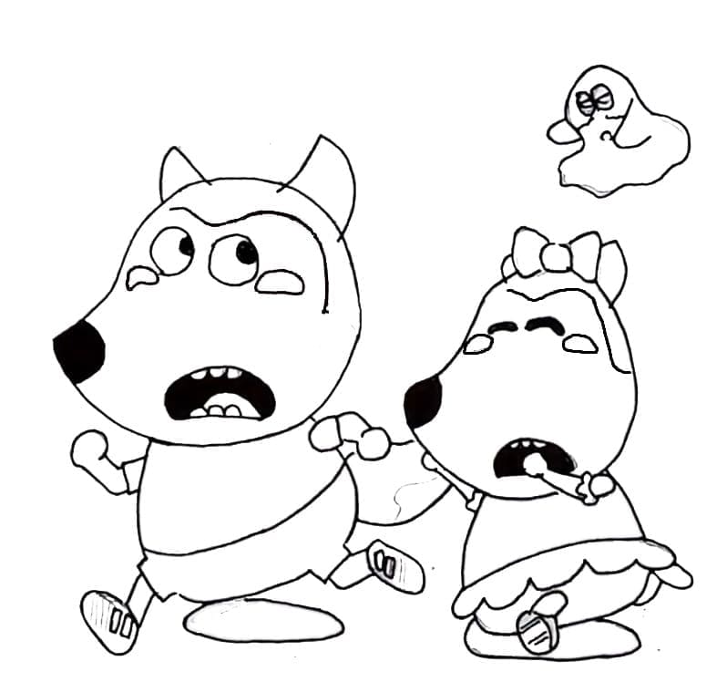 Desenho gratuito Wolfoo #185578 da colecao Personagens de Desenhos Animados para imprimir