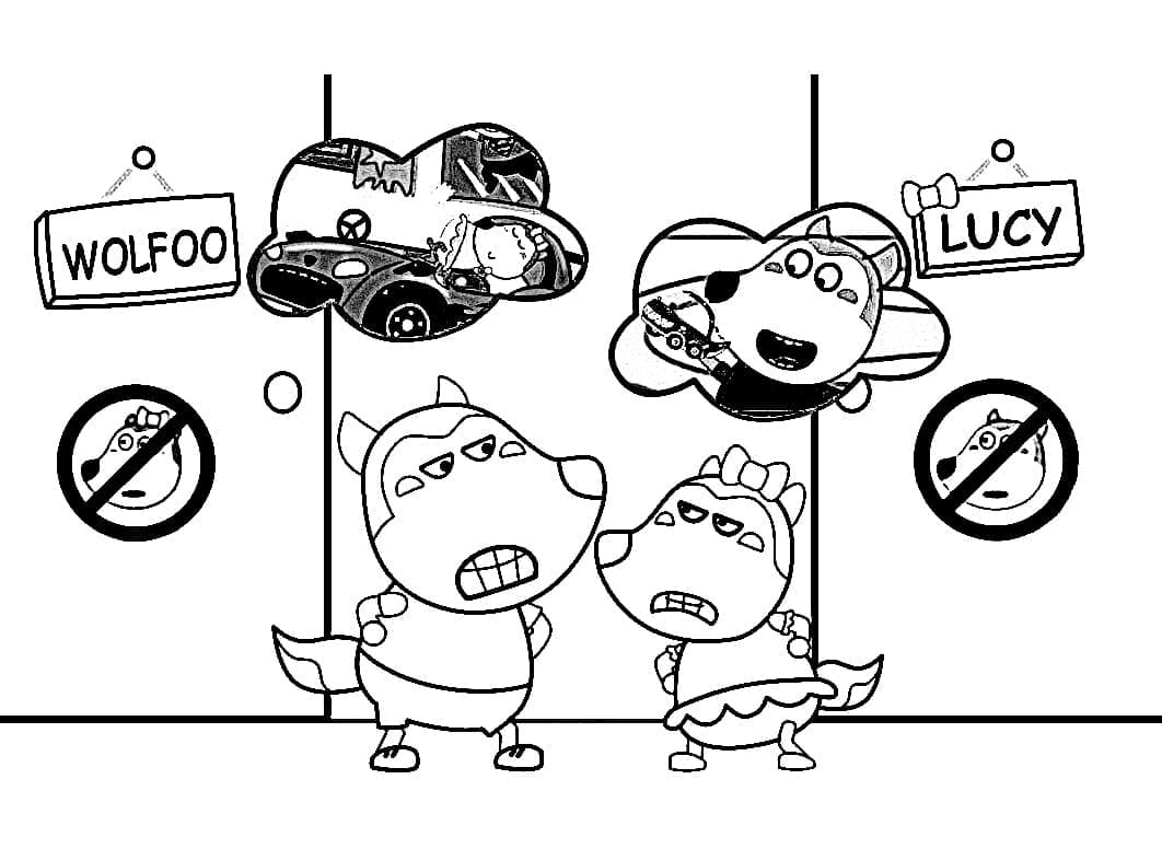 Desenho gratuito Wolfoo #185590 da colecao Personagens de Desenhos Animados para imprimir