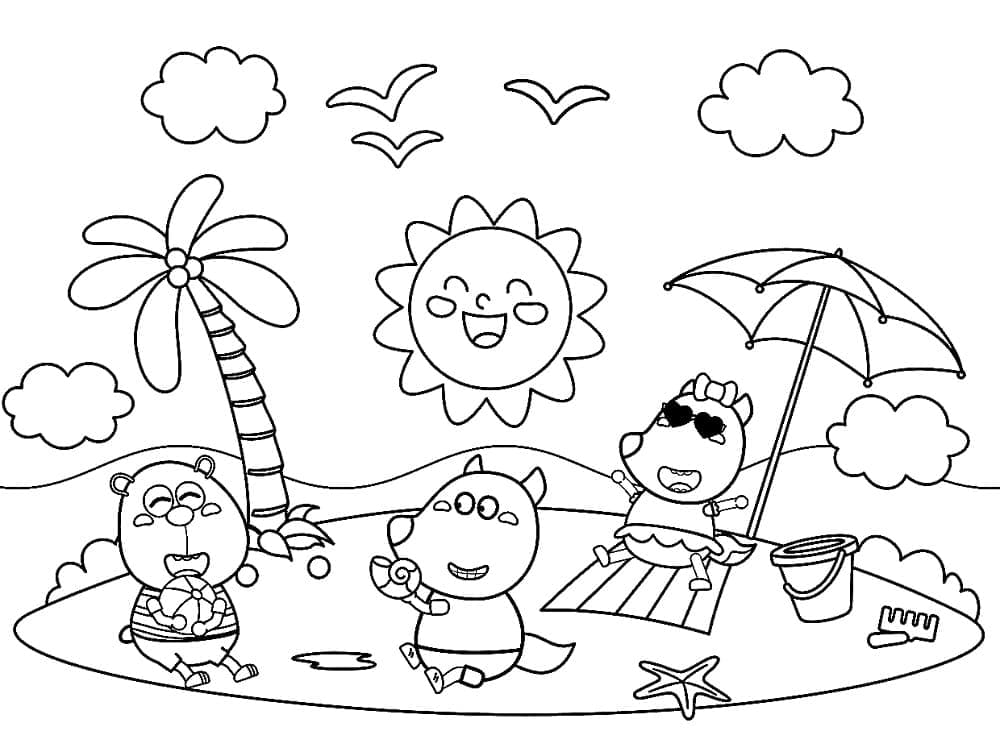 Desenho gratuito Wolfoo #185600 da colecao Personagens de Desenhos Animados para imprimir