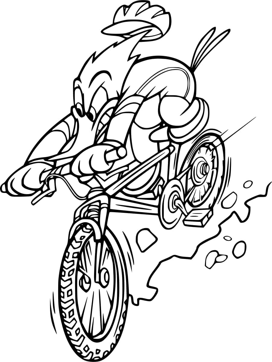 Desenho gratuito Woody Woodpecker #208895 da colecao Personagens de Desenhos Animados para imprimir