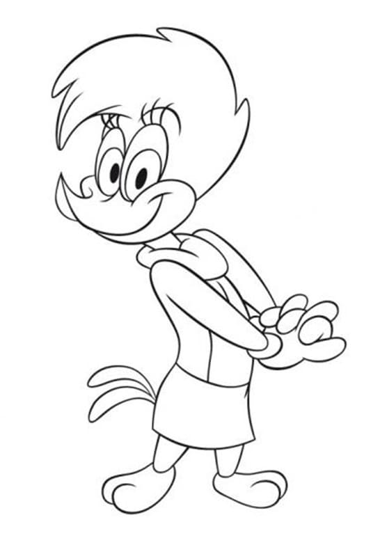 Desenho gratuito Woody Woodpecker #208897 da colecao Personagens de Desenhos Animados para imprimir