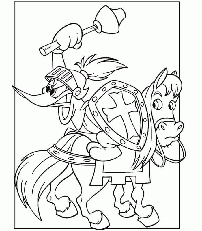Desenho gratuito Woody Woodpecker #208900 da colecao Personagens de Desenhos Animados para imprimir