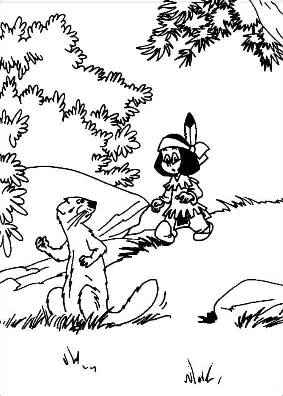 Desenho gratuito Yakari #201080 da colecao Personagens de Desenhos Animados para imprimir