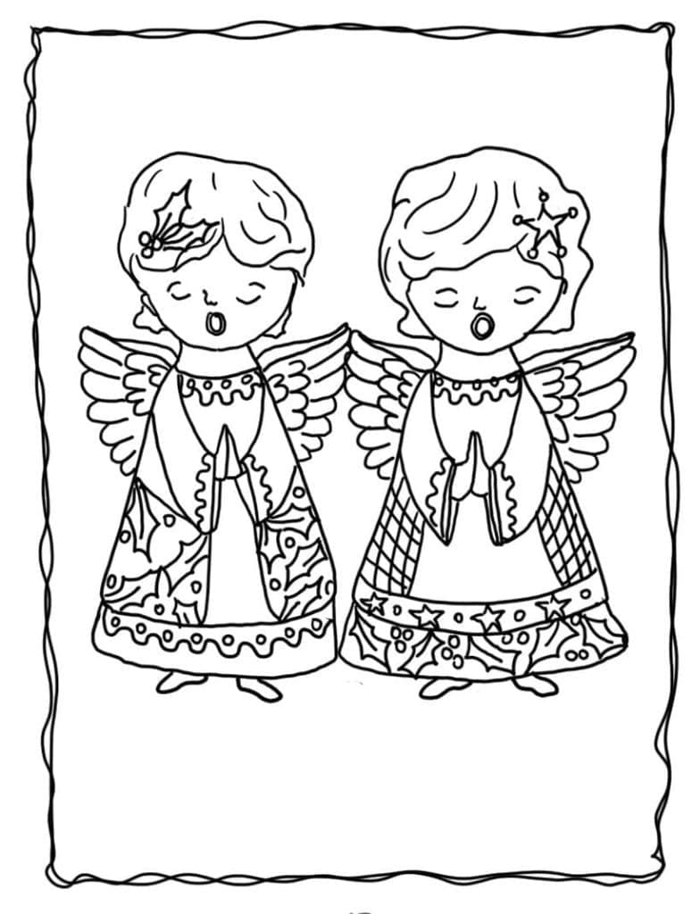 Desenho gratuito Anjo #203842 da colecao Personagens para imprimir
