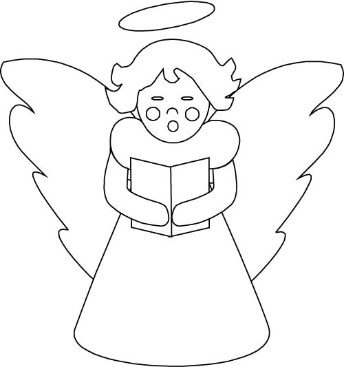 Página para colorir: Anjo (Personagens) #86459 - Páginas para Colorir Imprimíveis Gratuitamente