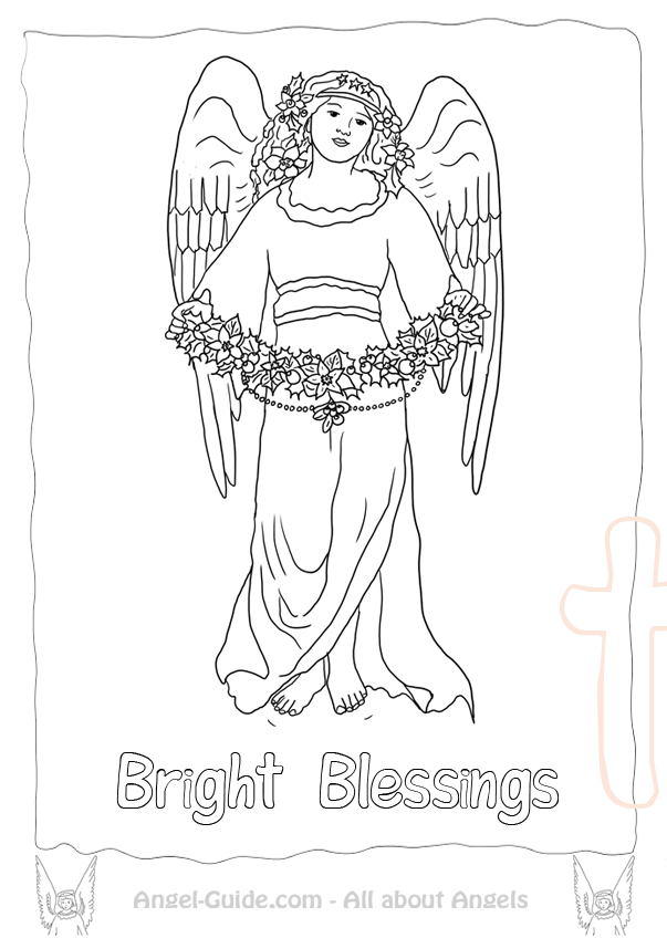 Página para colorir: Anjo (Personagens) #86570 - Páginas para Colorir Imprimíveis Gratuitamente