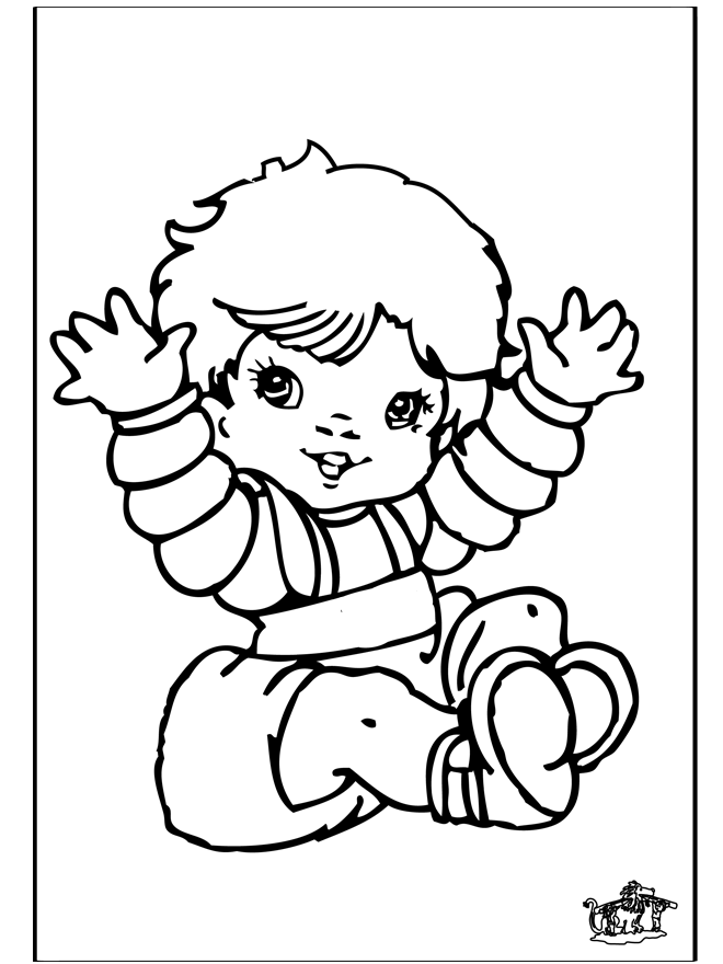 Página para colorir: bebê (Personagens) #86626 - Páginas para Colorir Imprimíveis Gratuitamente