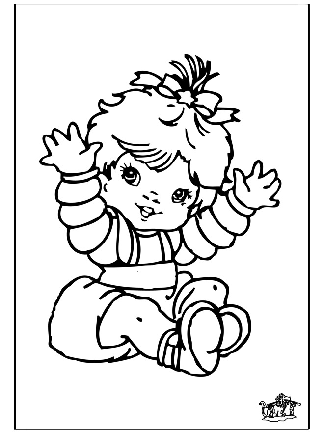 Página para colorir: bebê (Personagens) #86650 - Páginas para Colorir Imprimíveis Gratuitamente