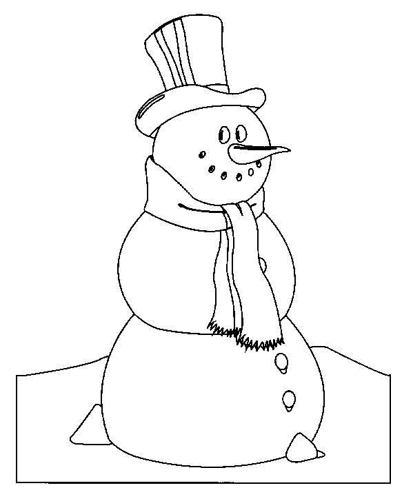 Página para colorir: Boneco de neve (Personagens) #89165 - Páginas para Colorir Imprimíveis Gratuitamente