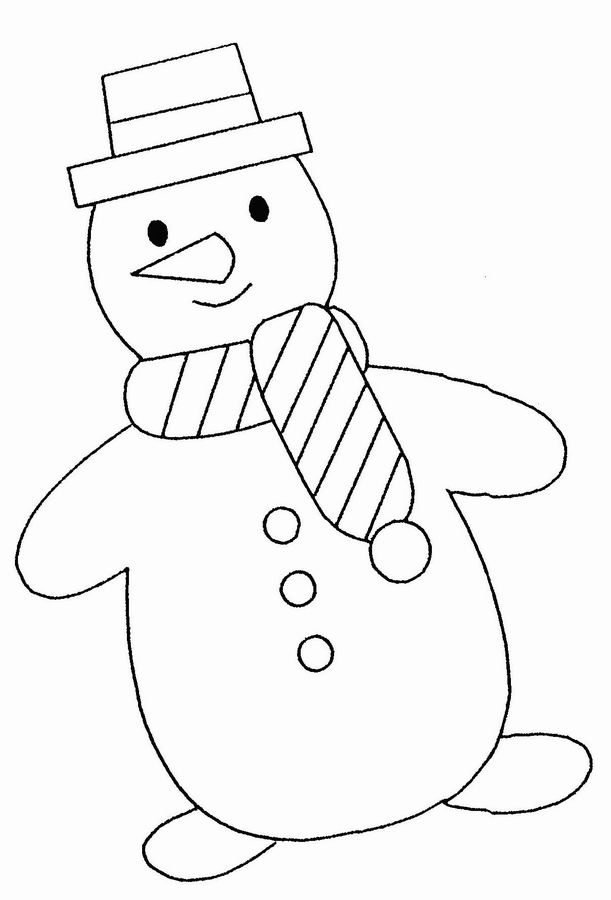 Página para colorir: Boneco de neve (Personagens) #89174 - Páginas para Colorir Imprimíveis Gratuitamente