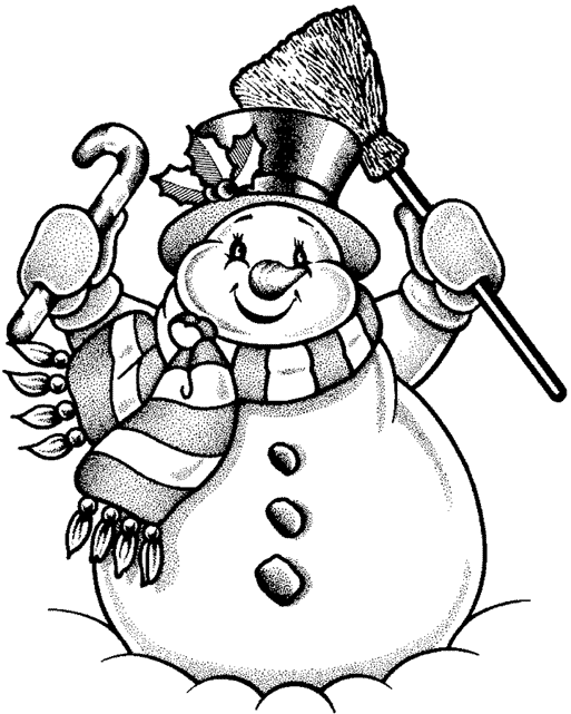 Página para colorir: Boneco de neve (Personagens) #89196 - Páginas para Colorir Imprimíveis Gratuitamente