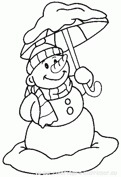 Página para colorir: Boneco de neve (Personagens) #89213 - Páginas para Colorir Imprimíveis Gratuitamente