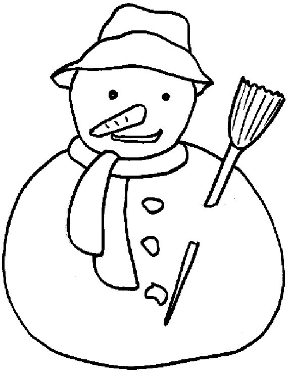 Página para colorir: Boneco de neve (Personagens) #89218 - Páginas para Colorir Imprimíveis Gratuitamente