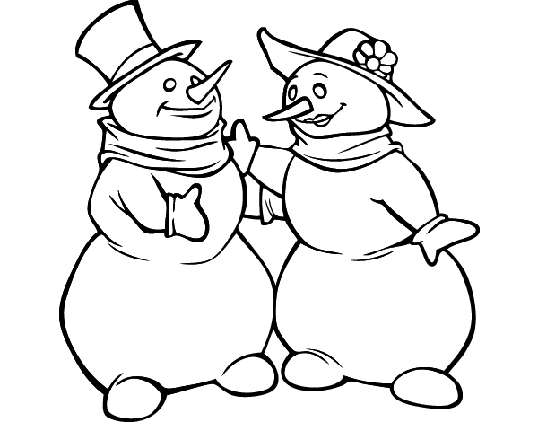 Página para colorir: Boneco de neve (Personagens) #89239 - Páginas para Colorir Imprimíveis Gratuitamente