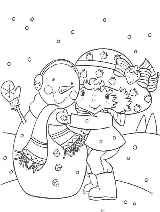 Página para colorir: Boneco de neve (Personagens) #89253 - Páginas para Colorir Imprimíveis Gratuitamente