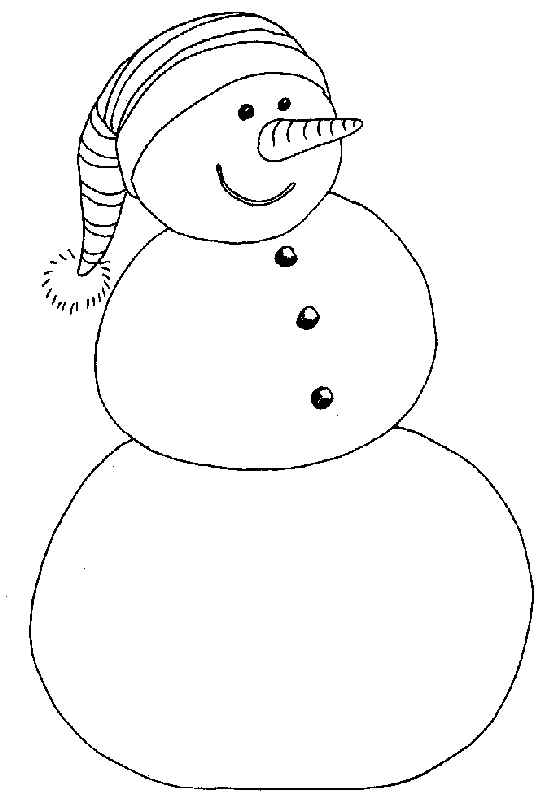 Página para colorir: Boneco de neve (Personagens) #89254 - Páginas para Colorir Imprimíveis Gratuitamente