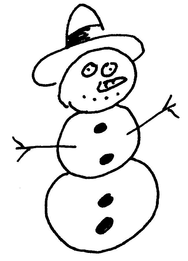 Página para colorir: Boneco de neve (Personagens) #89255 - Páginas para Colorir Imprimíveis Gratuitamente