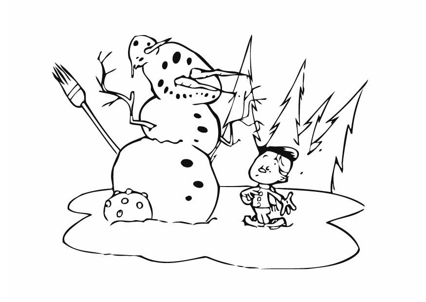 Página para colorir: Boneco de neve (Personagens) #89292 - Páginas para Colorir Imprimíveis Gratuitamente