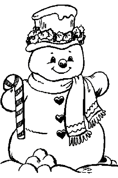 Página para colorir: Boneco de neve (Personagens) #89302 - Páginas para Colorir Imprimíveis Gratuitamente