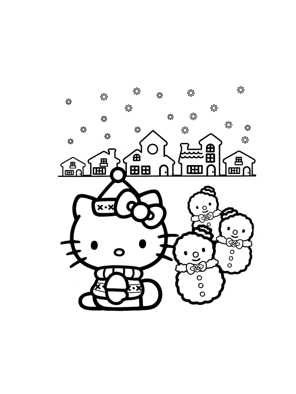 Página para colorir: Boneco de neve (Personagens) #89350 - Páginas para Colorir Imprimíveis Gratuitamente