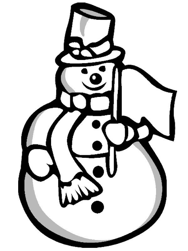 Página para colorir: Boneco de neve (Personagens) #89352 - Páginas para Colorir Imprimíveis Gratuitamente