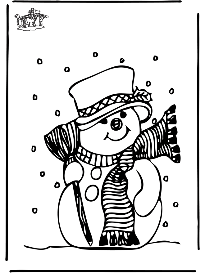 Página para colorir: Boneco de neve (Personagens) #89357 - Páginas para Colorir Imprimíveis Gratuitamente