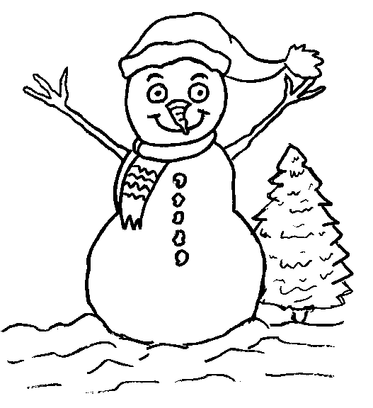 Página para colorir: Boneco de neve (Personagens) #89380 - Páginas para Colorir Imprimíveis Gratuitamente