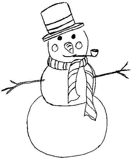 Página para colorir: Boneco de neve (Personagens) #89388 - Páginas para Colorir Imprimíveis Gratuitamente