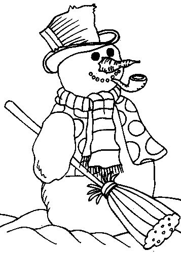 Página para colorir: Boneco de neve (Personagens) #89394 - Páginas para Colorir Imprimíveis Gratuitamente