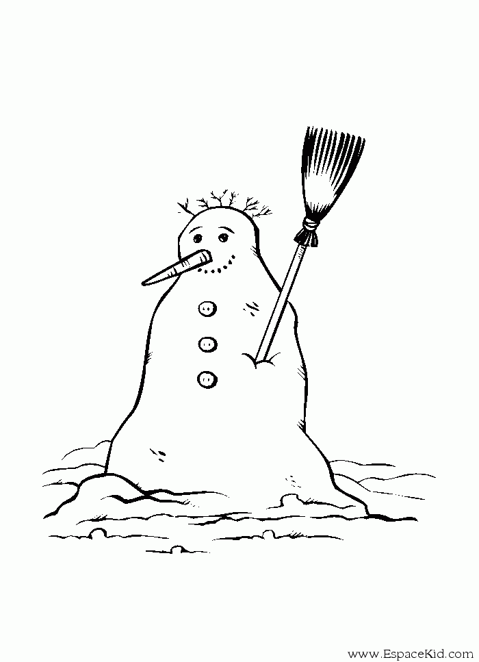 Página para colorir: Boneco de neve (Personagens) #89420 - Páginas para Colorir Imprimíveis Gratuitamente