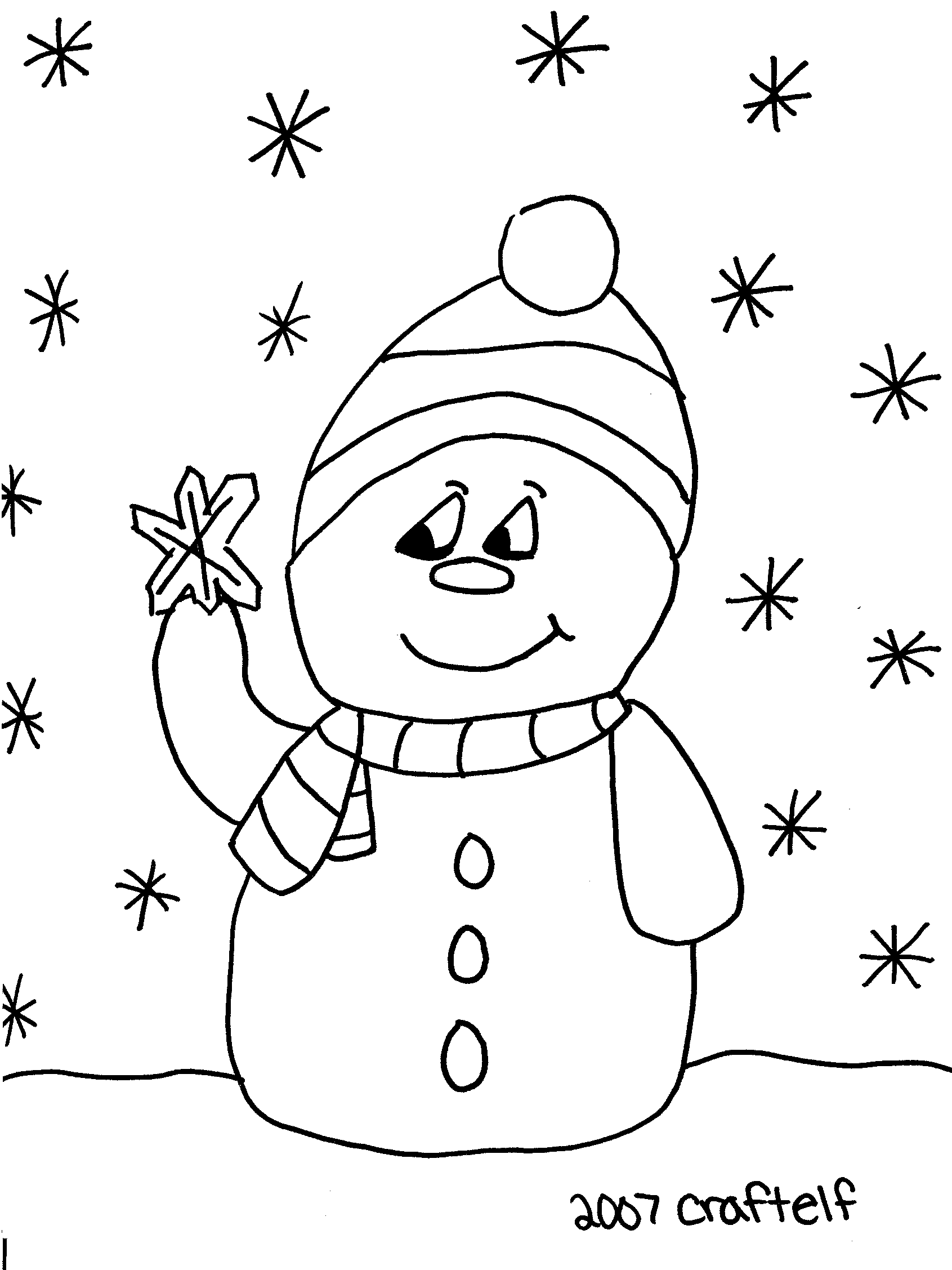 Página para colorir: Boneco de neve (Personagens) #89479 - Páginas para Colorir Imprimíveis Gratuitamente