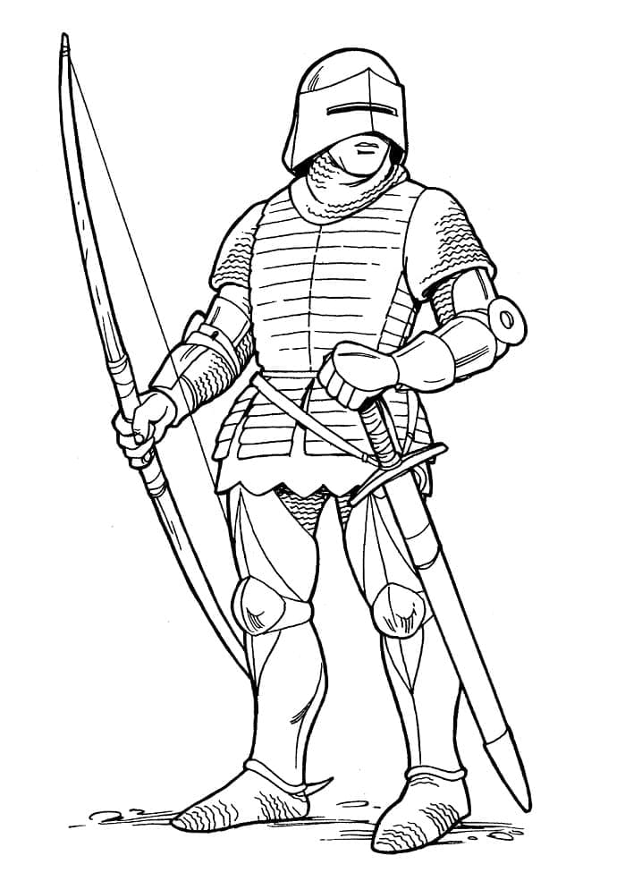 Desenho gratuito Cavaleiro #183379 da colecao Personagens para imprimir
