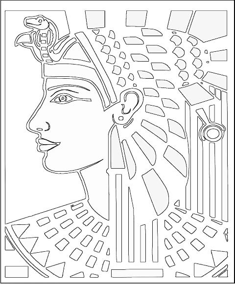 Página para colorir: Cleópatra (Personagens) #90572 - Páginas para Colorir Imprimíveis Gratuitamente
